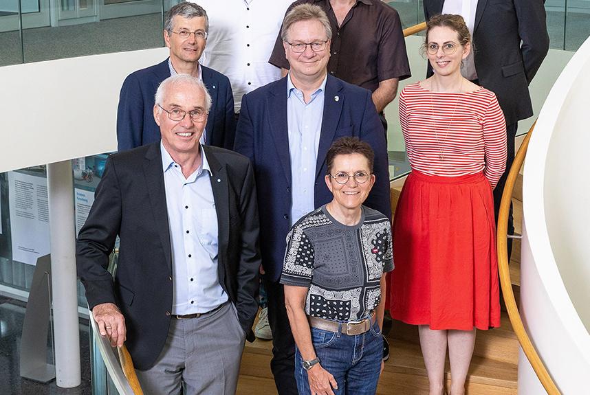 Fachlicher Austausch auf dem DESY Campus