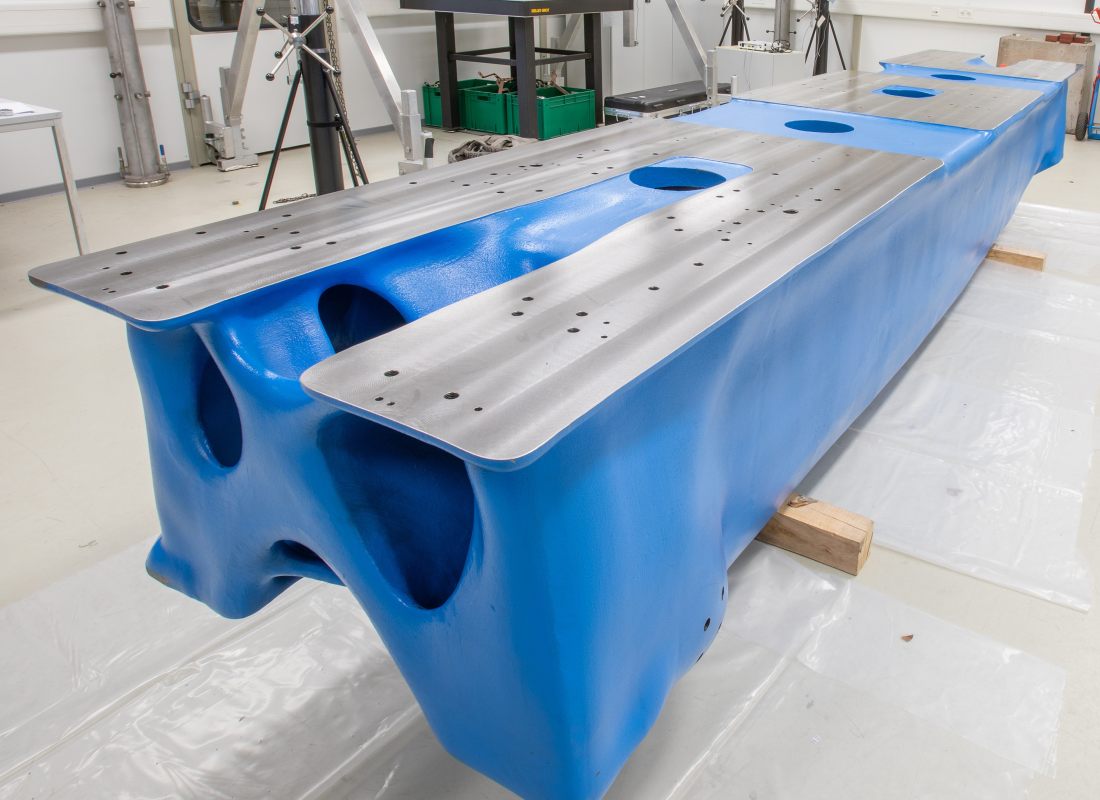 Blue base frame